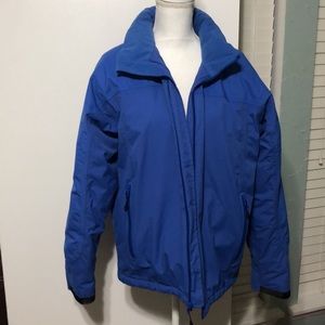 M blue lands end jacket
